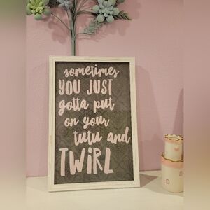 Inspirational Pink and Gray Wall Art